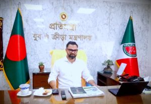 প্রথম দিনই একাধিক পরিকল্পনার কথা জানালেন ক্রীড়া প্রতিমন্ত্রী আমিনুল হক